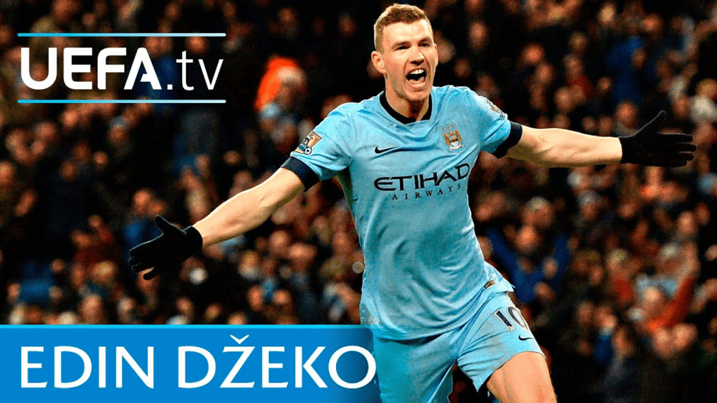 Edin Dzeko là cầu thủ có con số chuyển nhượng cao thứ 2 Manchester City