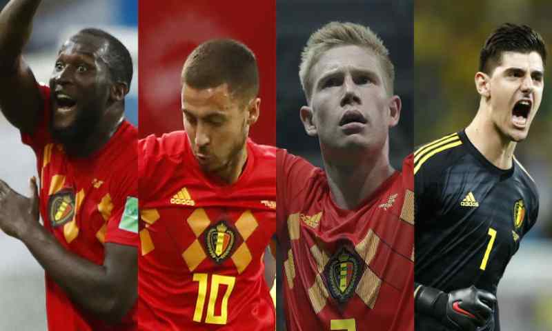 Các cầu thủ đội tuyển Bỉ